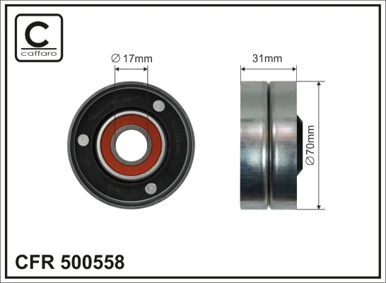 Tensioner Pulley, V-ribbed belt