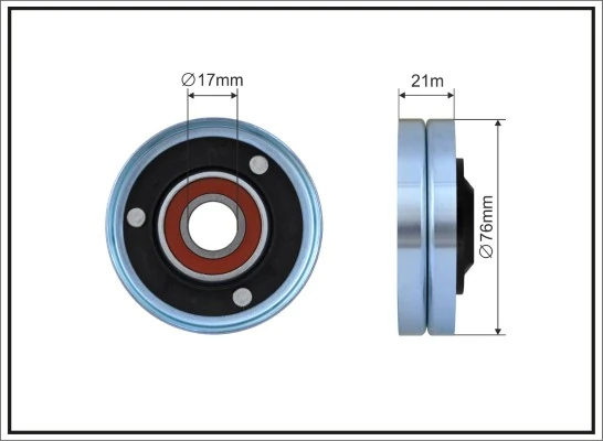 Tensioner Pulley, V-ribbed belt