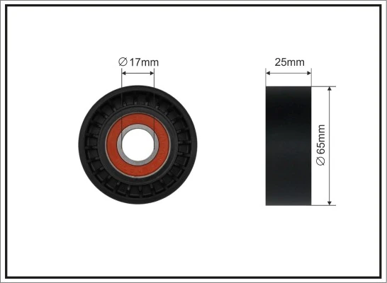 Tensioner Pulley, V-ribbed belt