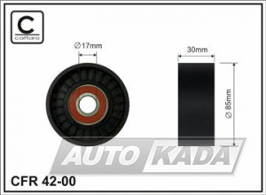 Tension roller Plastic 85x17x30mm
