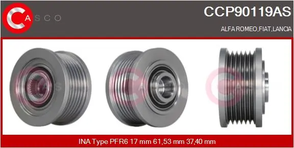 Belt Pulley, alternator