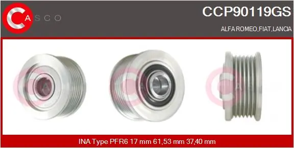 Belt Pulley, alternator