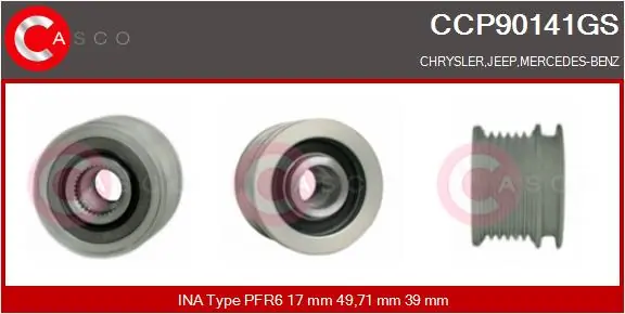 Belt Pulley, alternator