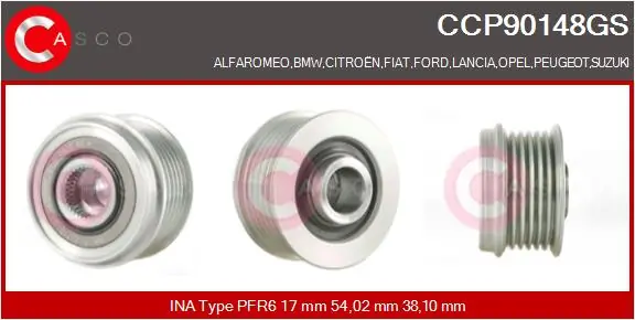 Belt Pulley, alternator
