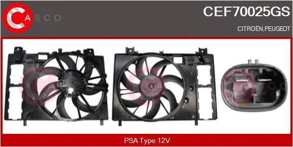 Electric Motor, radiator fan