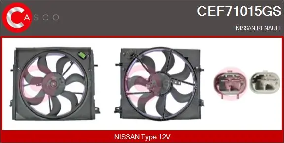 Electric Motor, radiator fan
