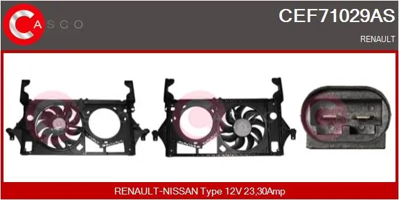 Electric Motor, radiator fan