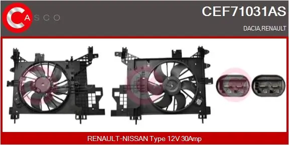 Electric Motor, radiator fan
