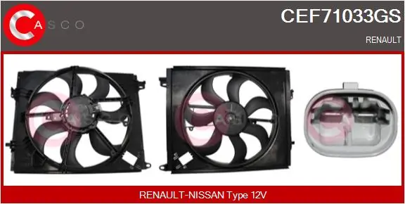 Electric Motor, radiator fan