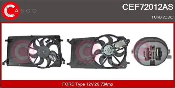 Electric Motor, radiator fan