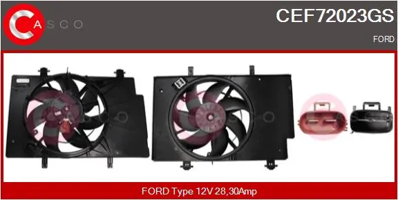 Electric Motor, radiator fan