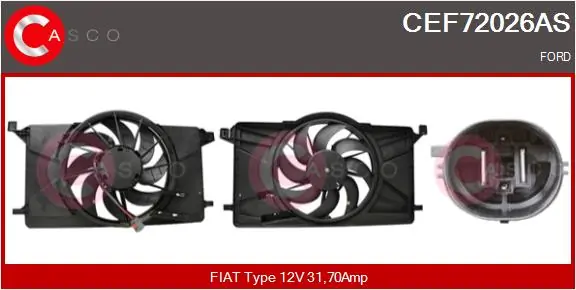 Electric Motor, radiator fan