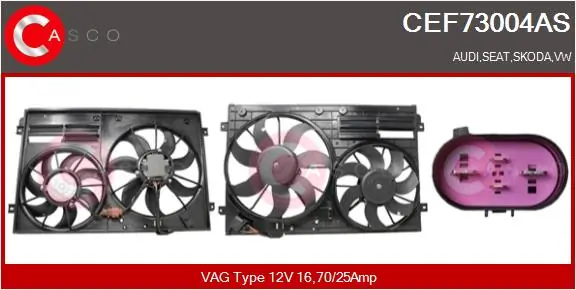 Electric Motor, radiator fan