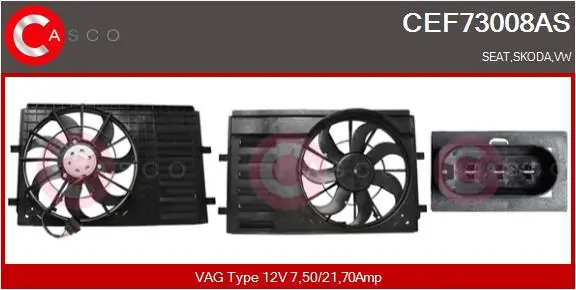 Electric Motor, radiator fan