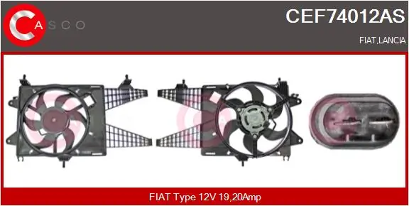 Electric Motor, radiator fan