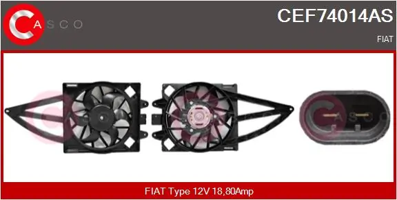 Electric Motor, radiator fan