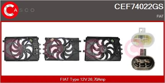 Electric Motor, radiator fan