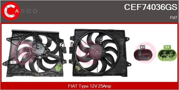 Electric Motor, radiator fan