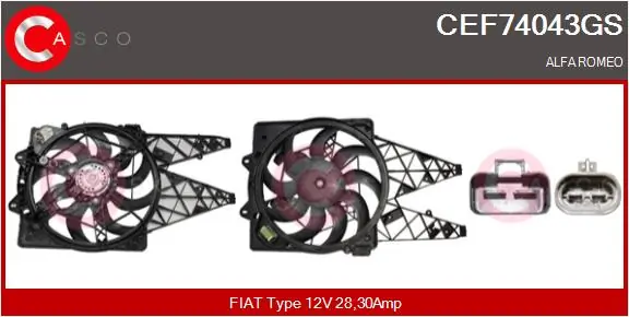 Electric Motor, radiator fan