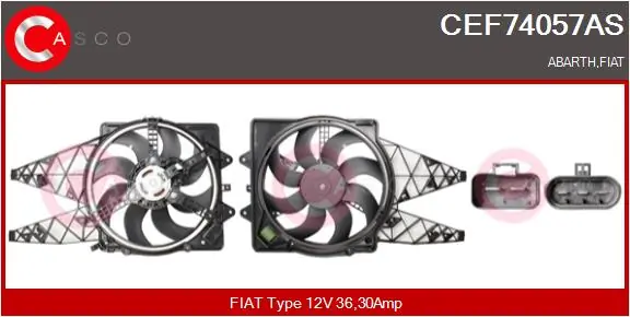 Electric Motor, radiator fan