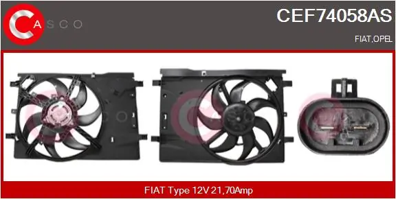 Electric Motor, radiator fan
