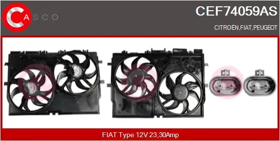 Electric Motor, radiator fan