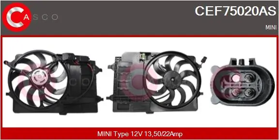 Electric Motor, radiator fan