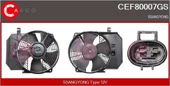Electric Motor, radiator fan