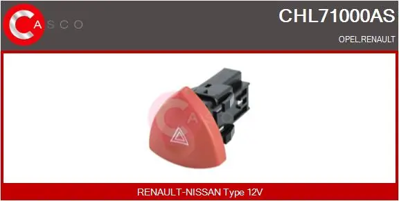 Hazard Warning Light Switch