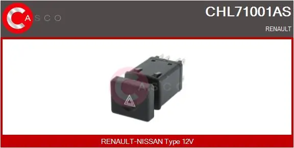 Hazard Warning Light Switch