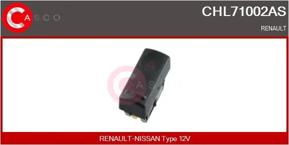 Hazard Warning Light Switch