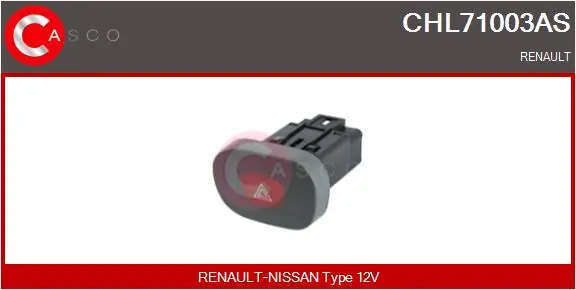Hazard Warning Light Switch
