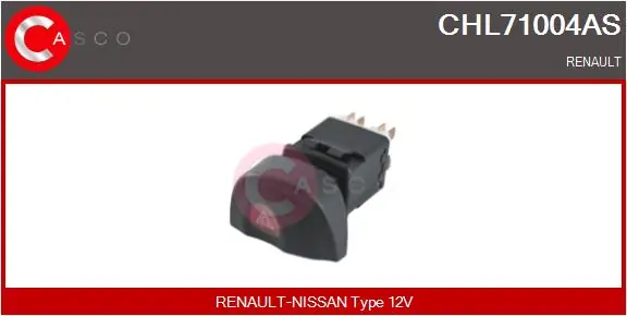 Hazard Warning Light Switch