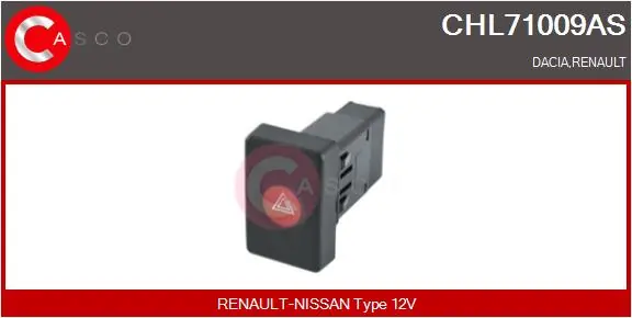Hazard Warning Light Switch
