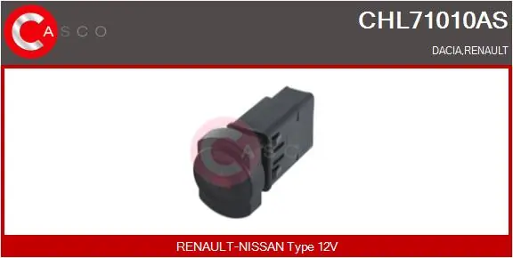 Hazard Warning Light Switch
