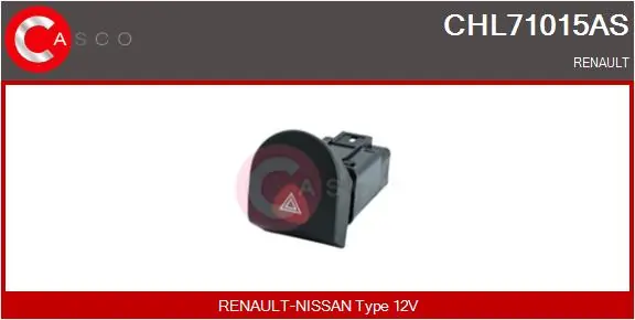 Hazard Warning Light Switch