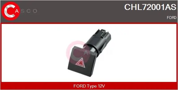 Hazard Warning Light Switch