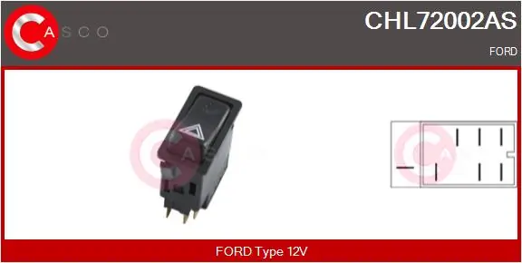 Hazard Warning Light Switch