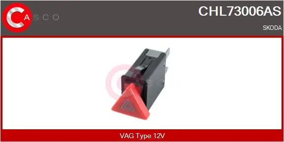 Hazard Warning Light Switch