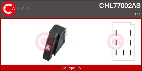 Hazard Warning Light Switch