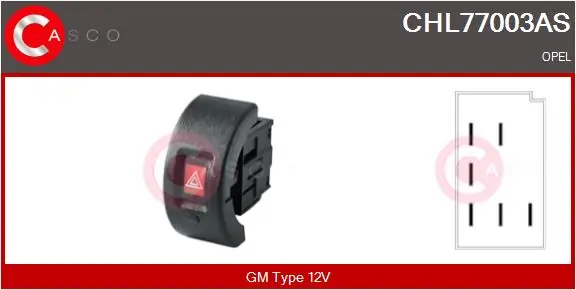 Hazard Warning Light Switch