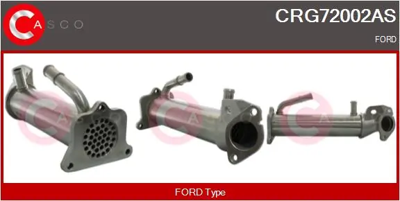 Cooler, exhaust gas recirculation