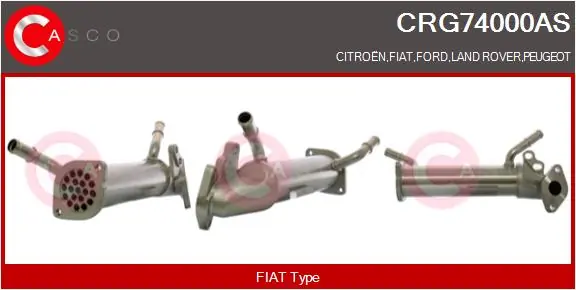 Cooler, exhaust gas recirculation