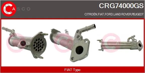 Cooler, exhaust gas recirculation