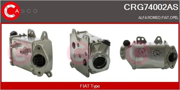 Cooler, exhaust gas recirculation