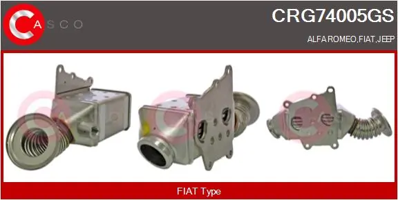Cooler, exhaust gas recirculation