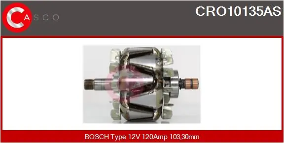 Rotor, alternator