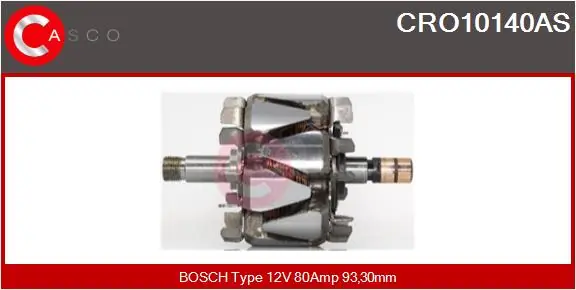 Rotor, alternator