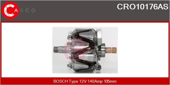 Rotor, alternator
