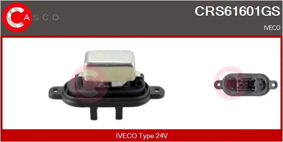 Resistor, interior blower